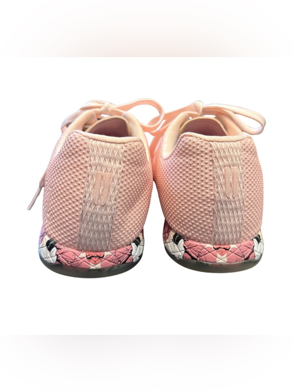NOBULL Women’s Outworks in Rose Butterfly (Pink Floral) Training Shoes - Picture 6 of 10